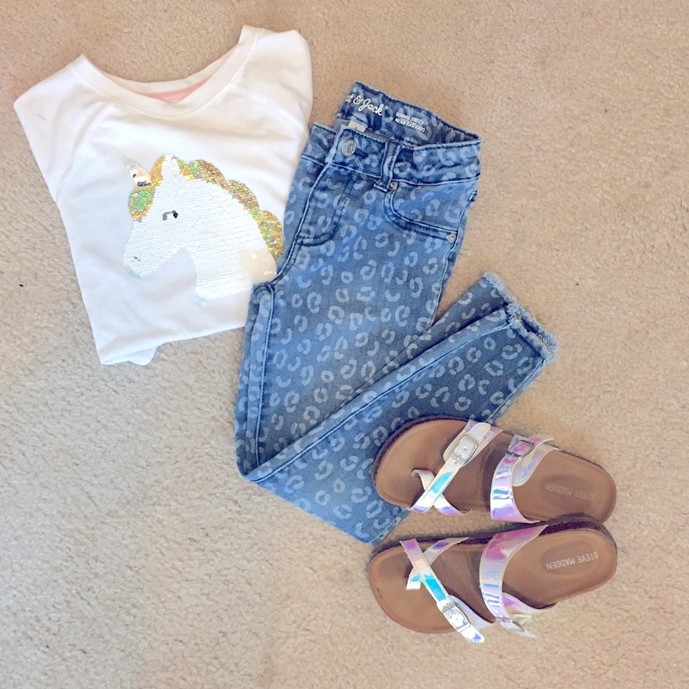 Cat & Jack Animal Print Jeggings